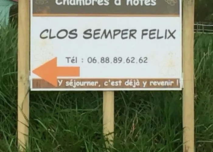 D'hotes Du Clos Semper Felix לינה וארוחת בוקר Sainte-Bazeille